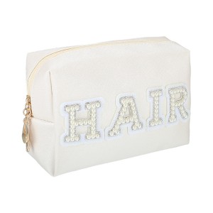 Unique Bargains Women's Make Up Bag White 1 Pc - 1 of 4