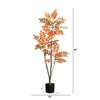 Nearly Natural 4-ft Autumn Sumac Artificial Fall Tree - 2 of 4