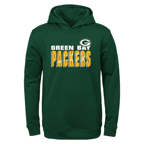 Youth Green Bay Packers Green Team Tie-Dye Pullover Hoodie