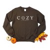 Simply Sage Market S.W.Smiley Cozy Outline Sweatshirt - 3 of 4