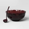 19.22oz Punch Bowl with ladle Burgundy - Threshold™ - 3 of 4
