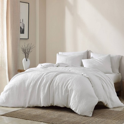 Target white queen store comforter