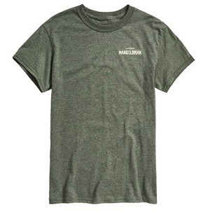 Men's - Star Wars - The Mandalorian Mando Portrait Short Sleeve Graphic T-Shirt - 1 of 4