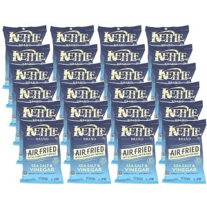 Kettle Brand Sea Salt and Vinegar Air Fried Potato Chips - Case of 24/1.7 oz - 1 of 4