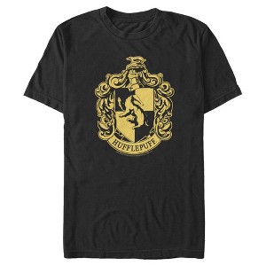 Men's Harry Potter Hufflepuff House Crest T-Shirt - 1 of 4