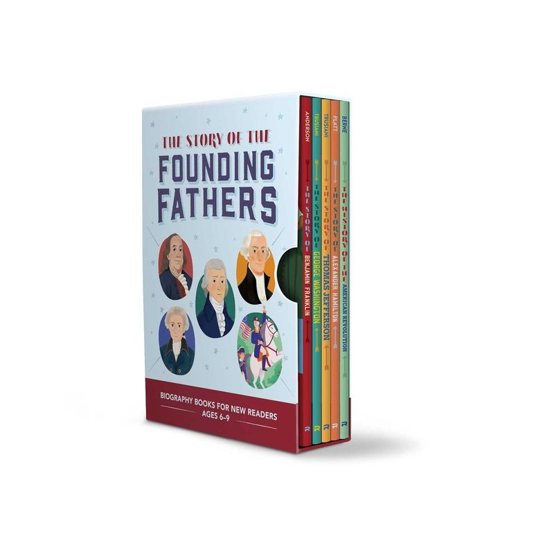 The Story of the Founding Fathers 5 Book Box Set - (The Story Of: Inspiring Biographies for Young Readers) by  Rockridge Press (Paperback), 1 of 2
