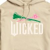 Men's - Wicked - Wand And Broomstick Logo -Mens Long Sleeve Fleece Pullover Hoodie Graphic Fleece Pullover Hoodie - 2 of 4