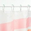 LunaLulinlk Kids Rainbow Shower Curtain with Hooks - 4 of 4