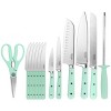 Gibson 14 Piece Stainless Steel Cutlery and Wood Block Set in Mint - 2 of 4