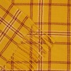Design Imports January Plaid Fringe Scarf - Gold - 3 of 4