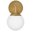 Lark Julep 1 - Light Vanity in  Lacquered Brass - 3 of 4