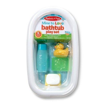 Melissa & Doug Mine to Love Bathtub Play Set - White