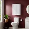 VANIRROR 19X27In Bathroom Wall Cabinet Over The Toilet Storage Cabinet, Wood Medicine Cabinets Over Toilet Cabinet with Doors for Laundry Room Kitchen - 2 of 4