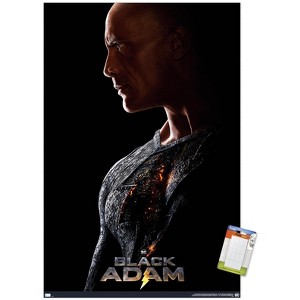 Trends International DC Comics Movie Black Adam - Profile One Sheet Unframed Wall Poster Prints - 1 of 4