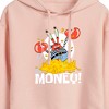 Women's - SpongeBob SquarePants - Mr Krabs Money Cropped Graphic Hoodie - 2 of 4