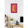 Trends International Reinders: Animals - Yellow Cat (Cheetah) Framed Wall Poster Prints Black Framed Version 14.725" x 22.375" - 2 of 4