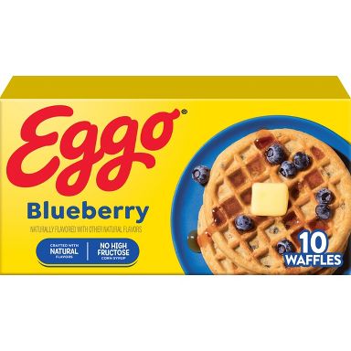 Eggo Frozen Waffles Blueberry - 12.3oz/10ct