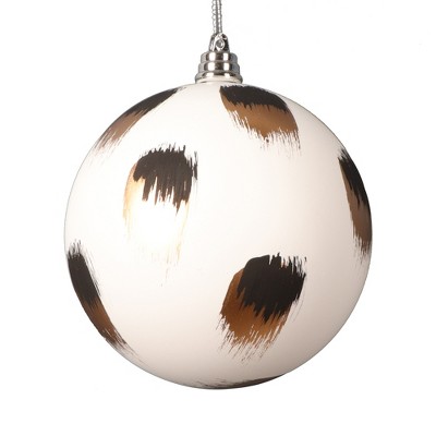 Vickerman 4" Matte Brush Stroke Ball Ornament