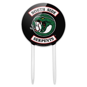 Riverdale South Side Serpents Acrylic Cake Topper - 1 of 4