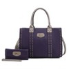 MKF Collection Davina Vegan Leather Women’s Tote Bag with wallet by Mia K - 2 of 4