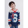 Marvel Spider-Man Mesh Hockey Jersey Long Sleeve T-Shirt Little Kid to Big - 2 of 4