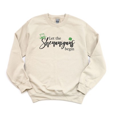 Simply Sage Market Women's Graphic Sweatshirt Let The Shenanigans Begin
