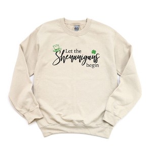 Simply Sage Market Women's Graphic Sweatshirt Let The Shenanigans Begin - 1 of 3