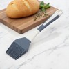 Unique Bargains Pastry Brush Dual-Color Brush Dishwasher Safe Silicone Plastic 8.66"x1.69" 1Pcs - 2 of 4