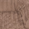 Sure Fit 28"x32" Pet Fido Fur Three Sided Bolster Pet Bed Couch Protector Medium Tan: Indoor Microfiber Slipcover - 4 of 4