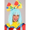 HalloweenCostumes.com Women's Posh Polka Dot Clown Costume | Colorful Circus Jester Outfit with Collar and Hair Bow - 3 of 4