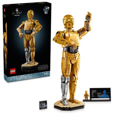 LEGO Star Wars C-3PO Buildable Droid Figure for Build and Display 75398