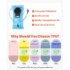 VEVOR Hydration Backpack with 2L TPU Water Bladder, Hydration Pack Backpack, Lightweight Hiking Water Backpack for Men Women, Black - 4 of 4