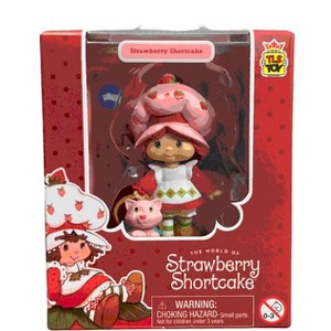 The World of Strawberry Shortcake Strawberry with Custard Kitty 2.5-inch CheeBee Figure - 1 of 4
