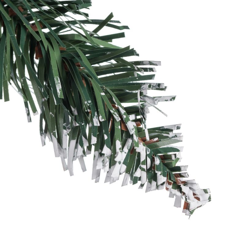 Vickerman Artificial Snow Tipped Pine Garland, 5 of 8