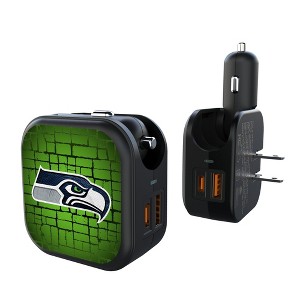 NFL NFC Teams Brick Wall 18-Watt 2 in 1 USB A/C Charger - 1 of 3