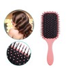 Unique Bargains Paddle Hair Brush Barber Brush Tools for Men and Women Styling Comb for Curly Straight Wavy Hair 1 Pcs - 2 of 4