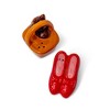 Silver Buffalo The Wizard Of Oz Ruby Slippers and Toto Ceramic Salt and Pepper Shaker Set - 3 of 4