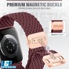 Waloo Braided Nylon Magnetic Loop Band For Apple Watch - 4 of 4