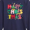 Boys' - Disney - Mickey and Minnie Happy Christmas Icons Long Sleeve Graphic T-Shirt - 2 of 4