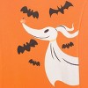 Adult The Nightmare Before Christmas Jack Skellington Fleece Sweatshirt - Orange - 4 of 4