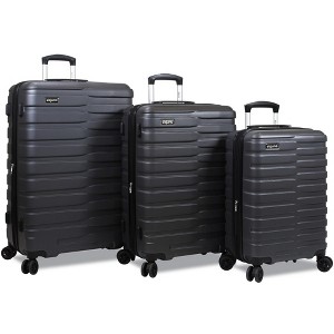 Dejuno Cortex Lightweight 3-Piece Hardside Spinner Luggage Set - 1 of 4