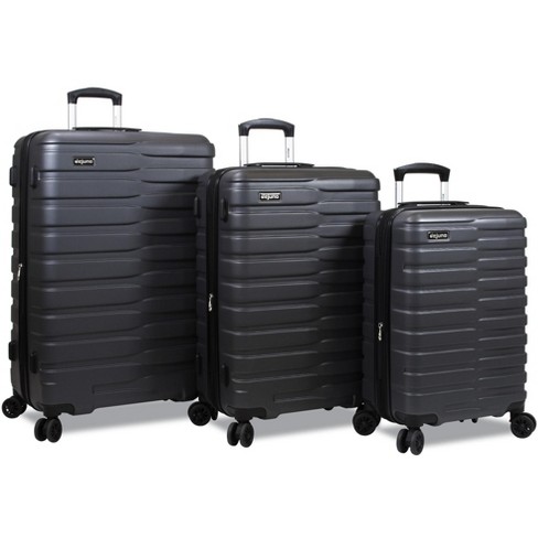 19V69 Italia Vintage Expandable Hard Spinner Luggage Set (3 Piece) 