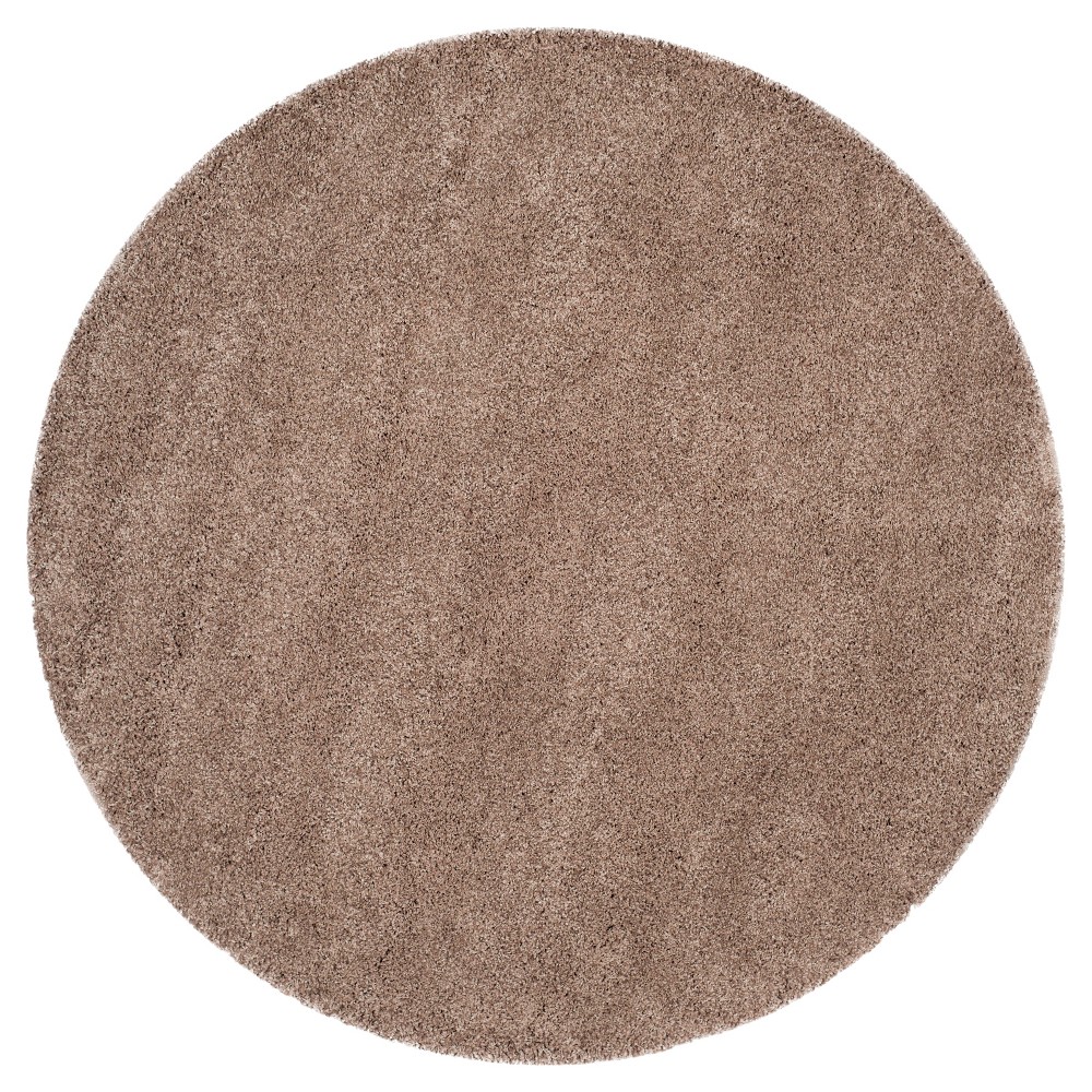 Quincy Rug - Taupe (4' Round) - Safavieh
