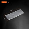 Unique Bargains PE Flat Open Poly Bags for Collectibles Craft Supplies 500 Pcs - 2 of 3