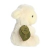 ebba Small Lamb Rattle Eco ebba Eco-Friendly Baby Stuffed Animal White 6" - 3 of 4