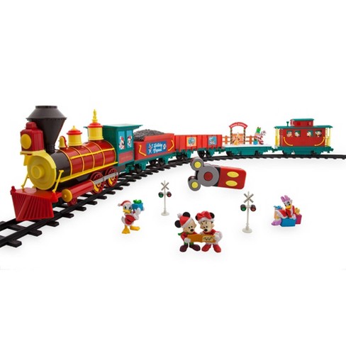 Mickey mouse christmas tree cheap train set