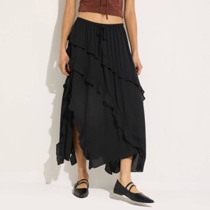Women's Chiffon Ruffle Skirt - Wild Fable™ - 1 of 4
