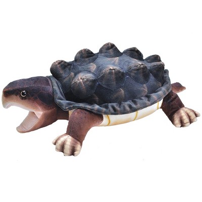 Wild Republic Living Stream Snapping Turtle Stuffed Animal, 24 Inches