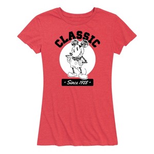 Women's - Disney - Mickey Classic Since 1928 Short Sleeve Graphic T-Shirt - 1 of 4
