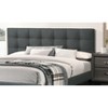 TiramisuBest 1pc Full Size Charcoal Bedframe, 58x82x38 inches, 95 pounds - 3 of 4
